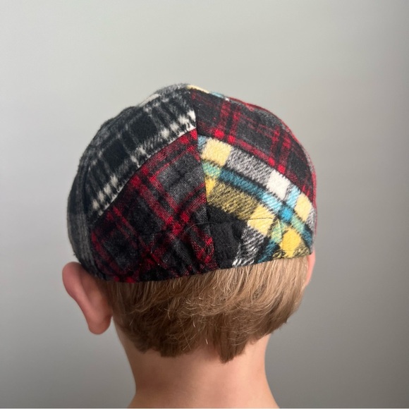 Walrus Hats Plaid Patchwork Polyester Kids Ivy Cap (Toddler, Boys, Youth) - Picture 8 of 15